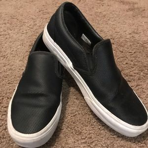 Leather Vans